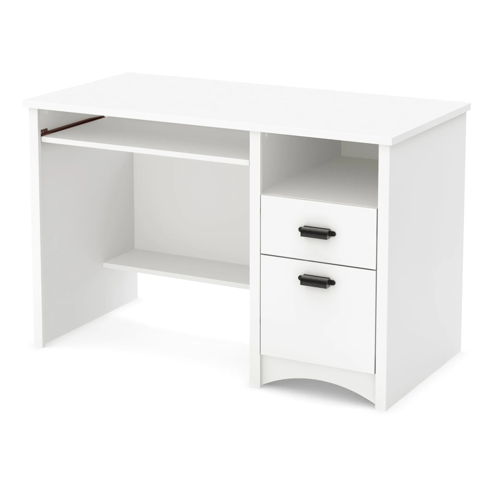South Shore Bureau de Travail - Gascony Blanc Solide
