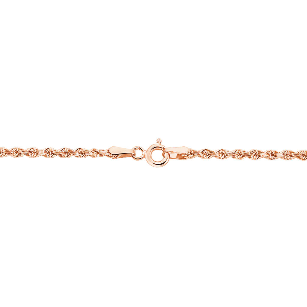 Collier Jerry Maille Corde Or Rose