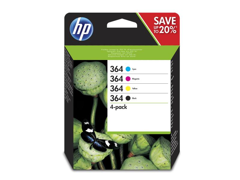 HP Combopack Nr. 364 (Tinte N9J73AE) C/M/Y/BK Druckerpatrone