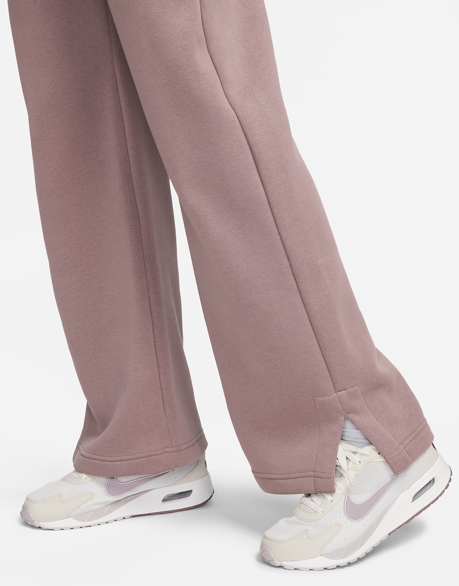 Nike Pantalon de jogging ample à taille haute pour Femme Sportswear Phoenix Fleece
