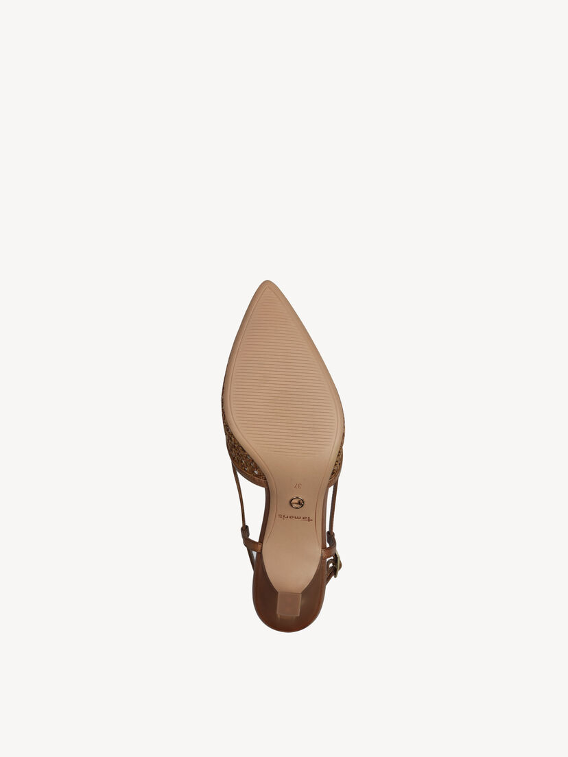 Slingpumps - bruin