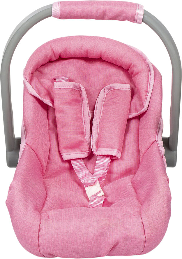 Mamamemo Autostol til dukke Pink Lyserød