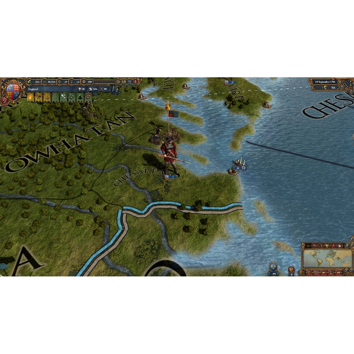 Europa Universalis IV Colonial British and French Unit Pack - PC