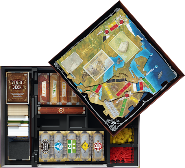 Ticket To Ride Legacy, Legends of the West (EN)
