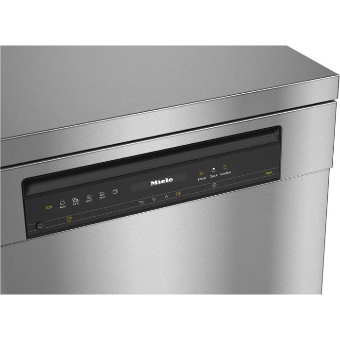 Miele Stand-Geschirrspüler G 7600 SC AutoDos Edelstahl CleanSteel
