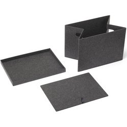 Boîte de rangement VEGA FELT STORAGE, M, gris foncé