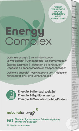 Natural Energy Energy Complex 60 Gélules