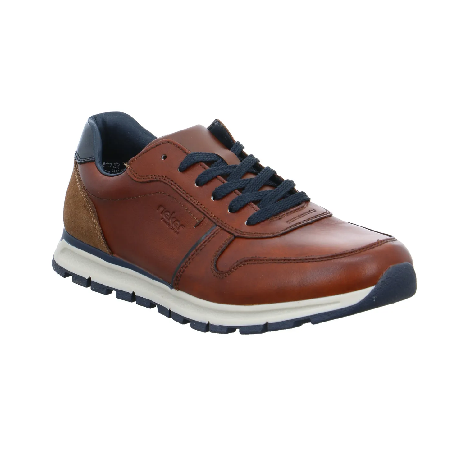 RIEKER Halbschuhe Sneaker Braun Leder