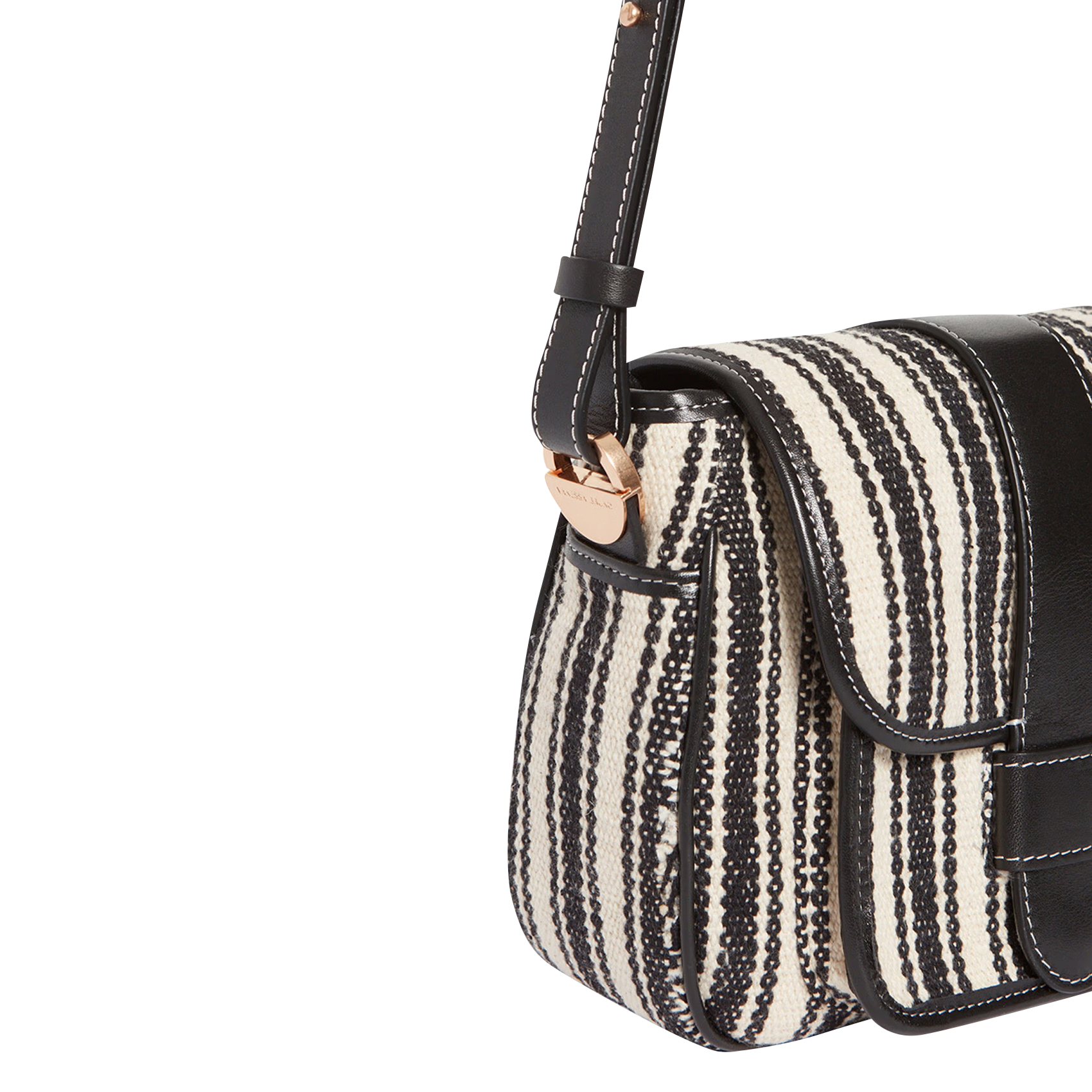 Sac bandoulière en coton mélangé | Multicolore