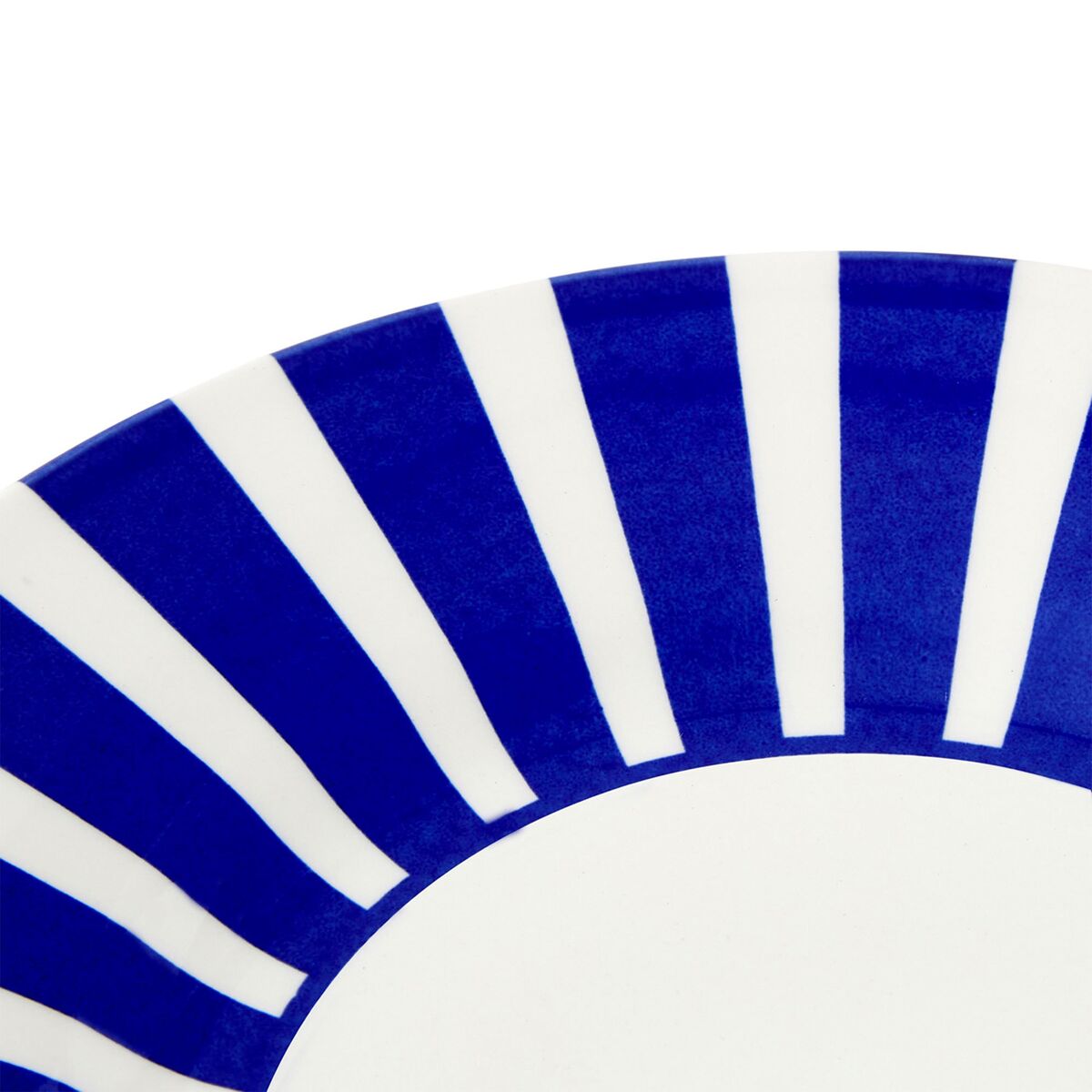 Steccato-tallerken 18 cm, brede striper