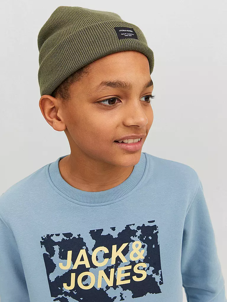 JACK & JONES Jungen Mütze - Haube JACDNA olive