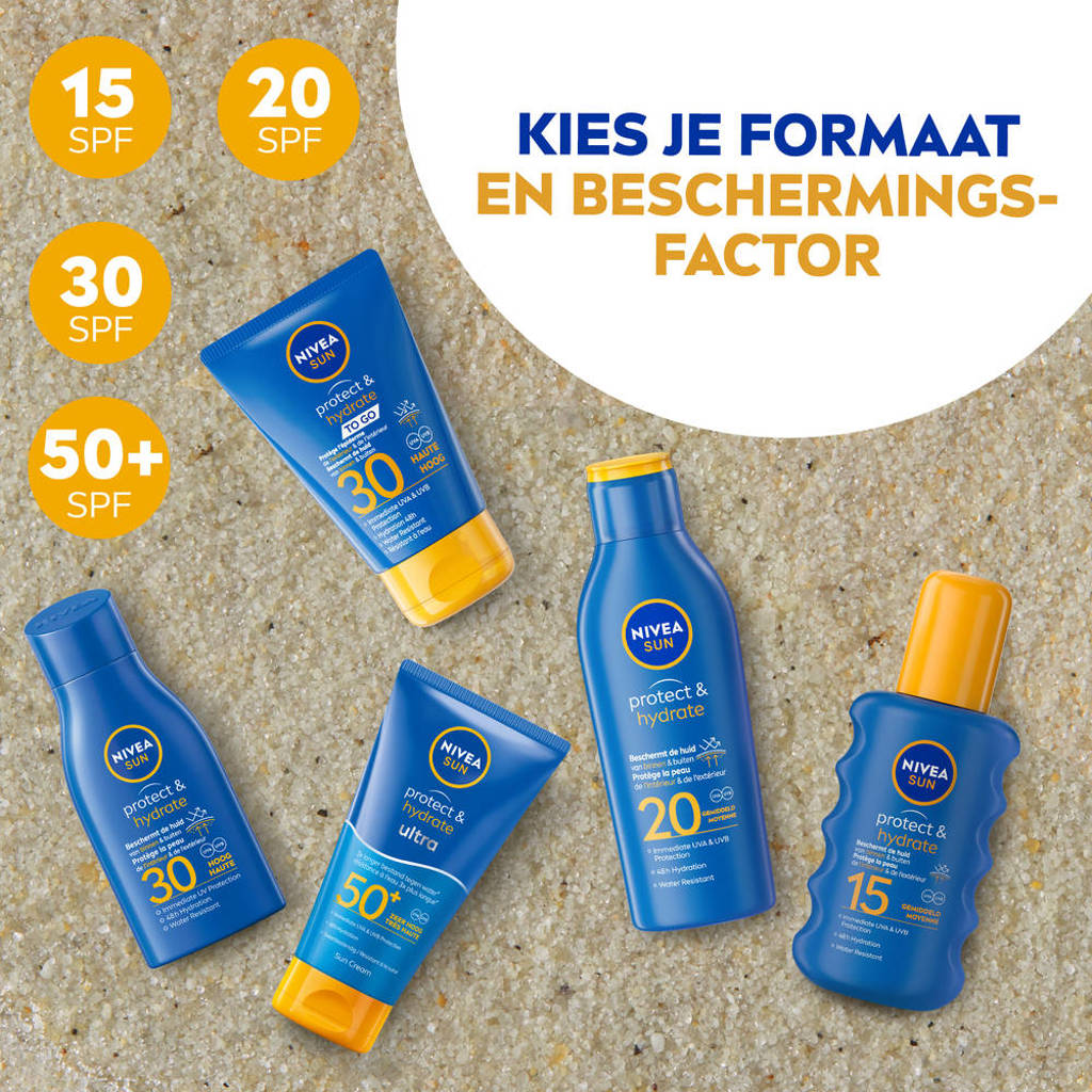 Fijn productProtect & Hydrate zonnemelk SPF 30 - 200ml