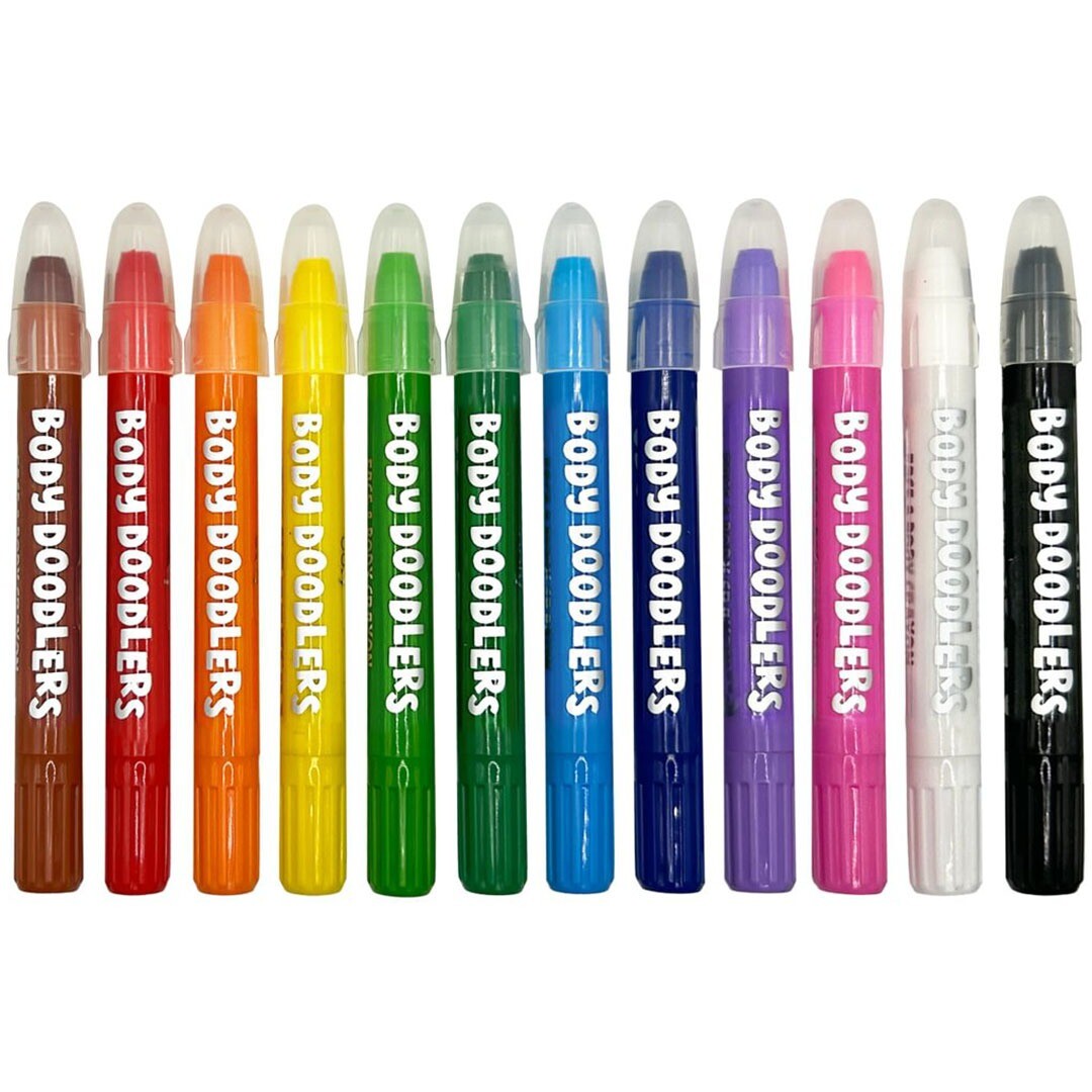 Ooly lichaamskrijt body doodlers - 12st