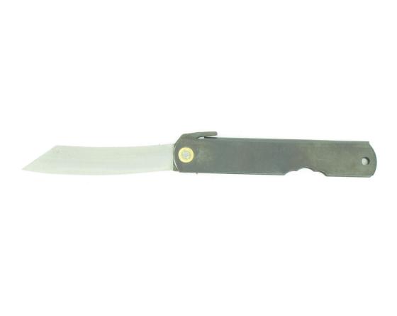 Higonokami - KDS 100 Sandwich - Manche en Acier Noir