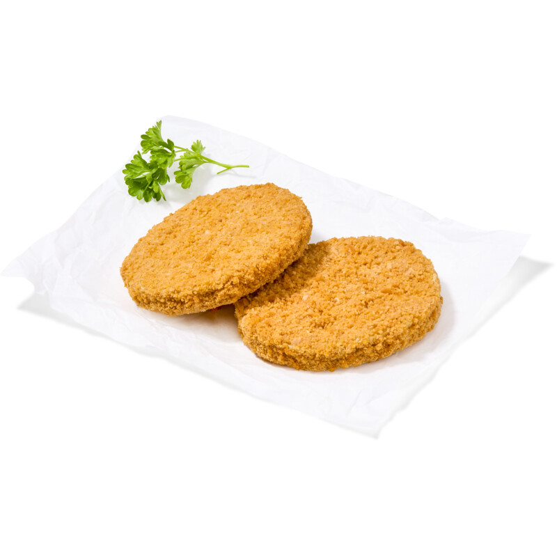 AH Scharrel kipburger gepaneerd 2 stuks