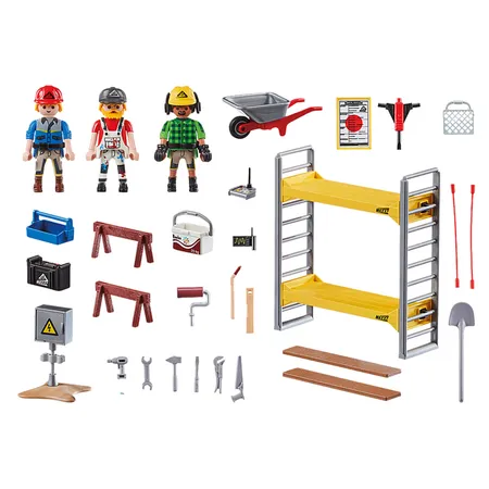 PLAYMOBIL® 70446 City Action - Baugerüst mit Handwerkern