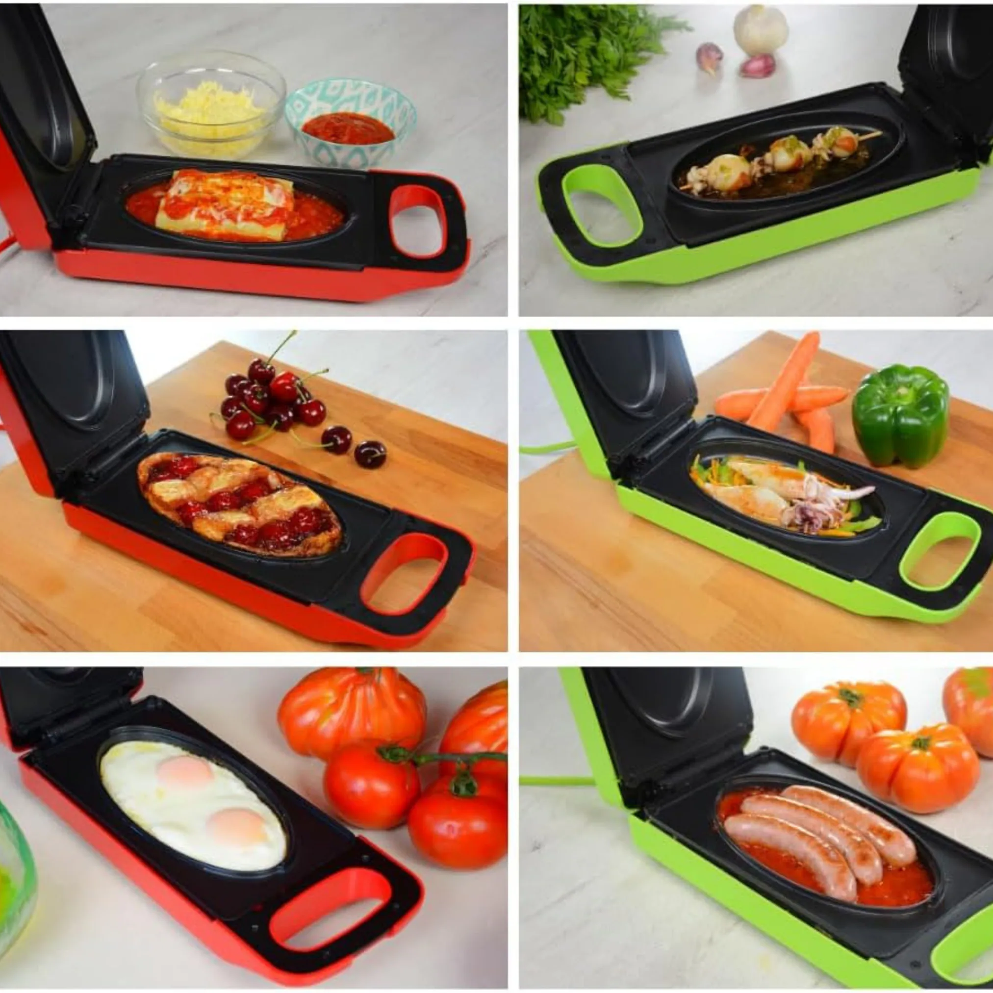 Best Direct® Multigrill - Kontaktgrill, 3in1 - Toasten, Backen, Grillen Express Cooker