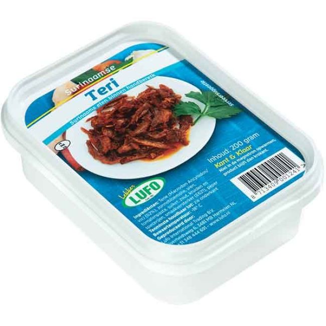 Lufo Bevroren Teri Kant en Klaar 200g