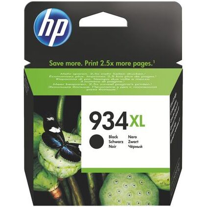 Cartouche HP 934XL haute capacité noire pour imprimante jet d'encre