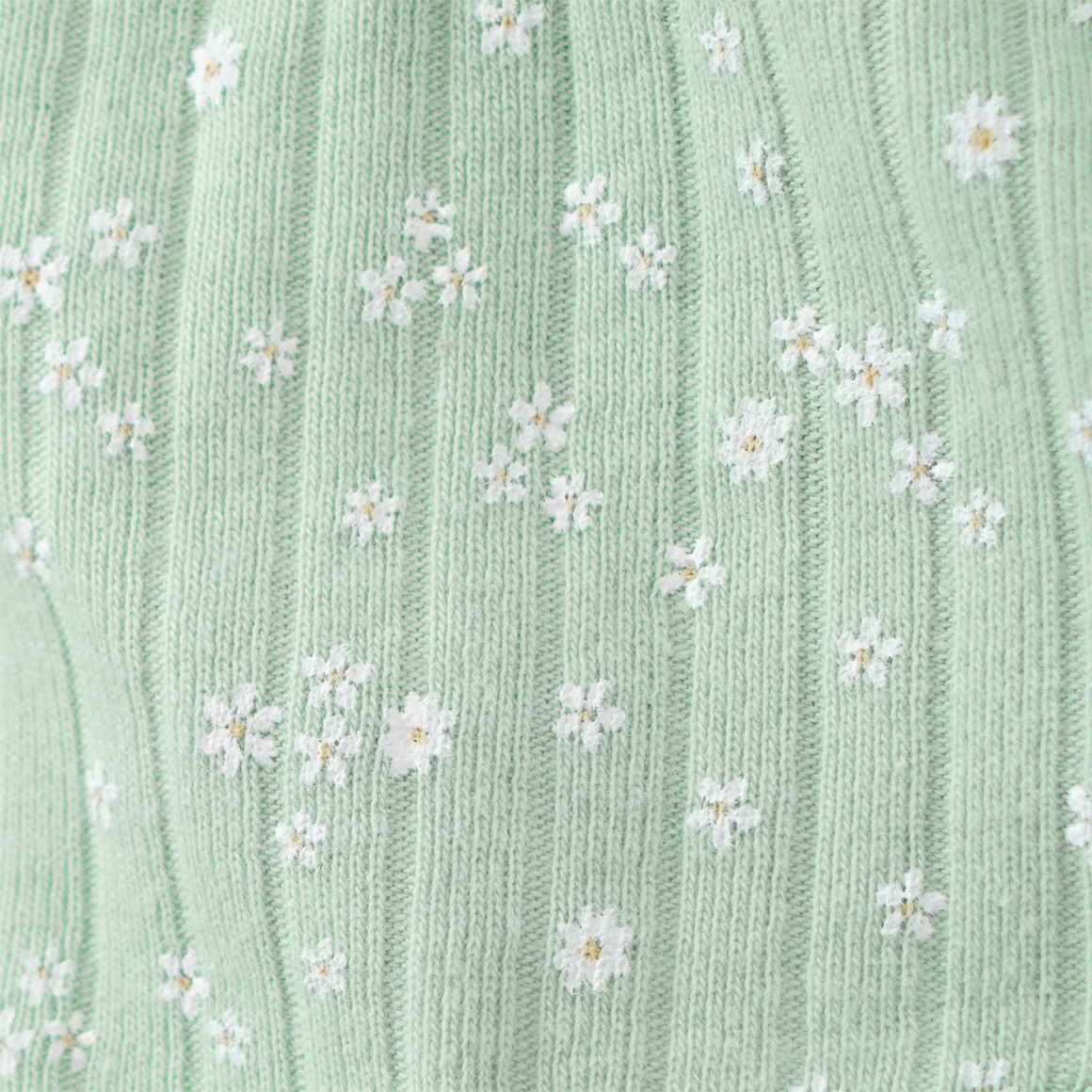 Yigga 3 Mädchen Pantys mit Blümchen-Print rosa / hellgrün / hellgrau