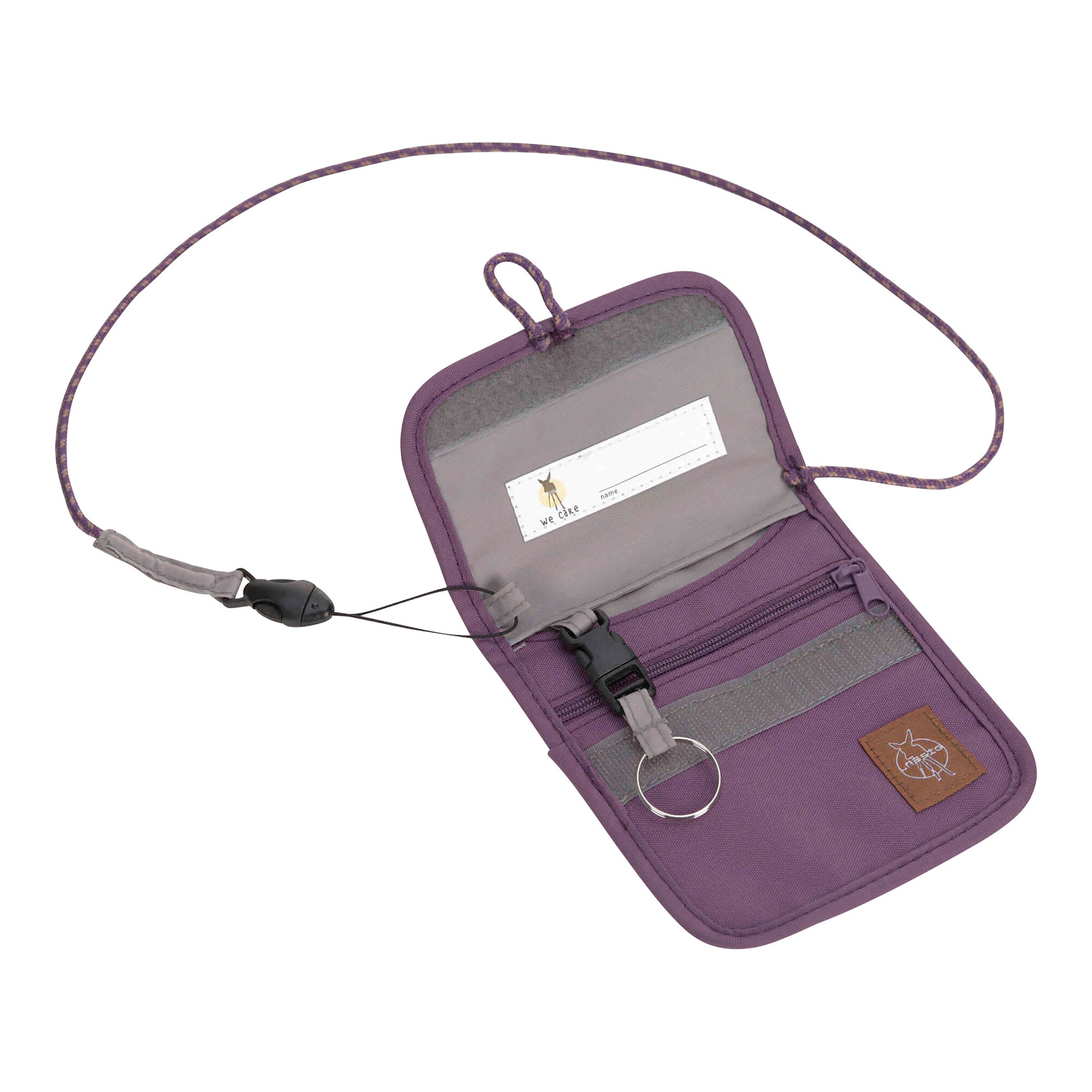 Lässig Schulranzen-Set Boxy Unique 7-tlg. purple