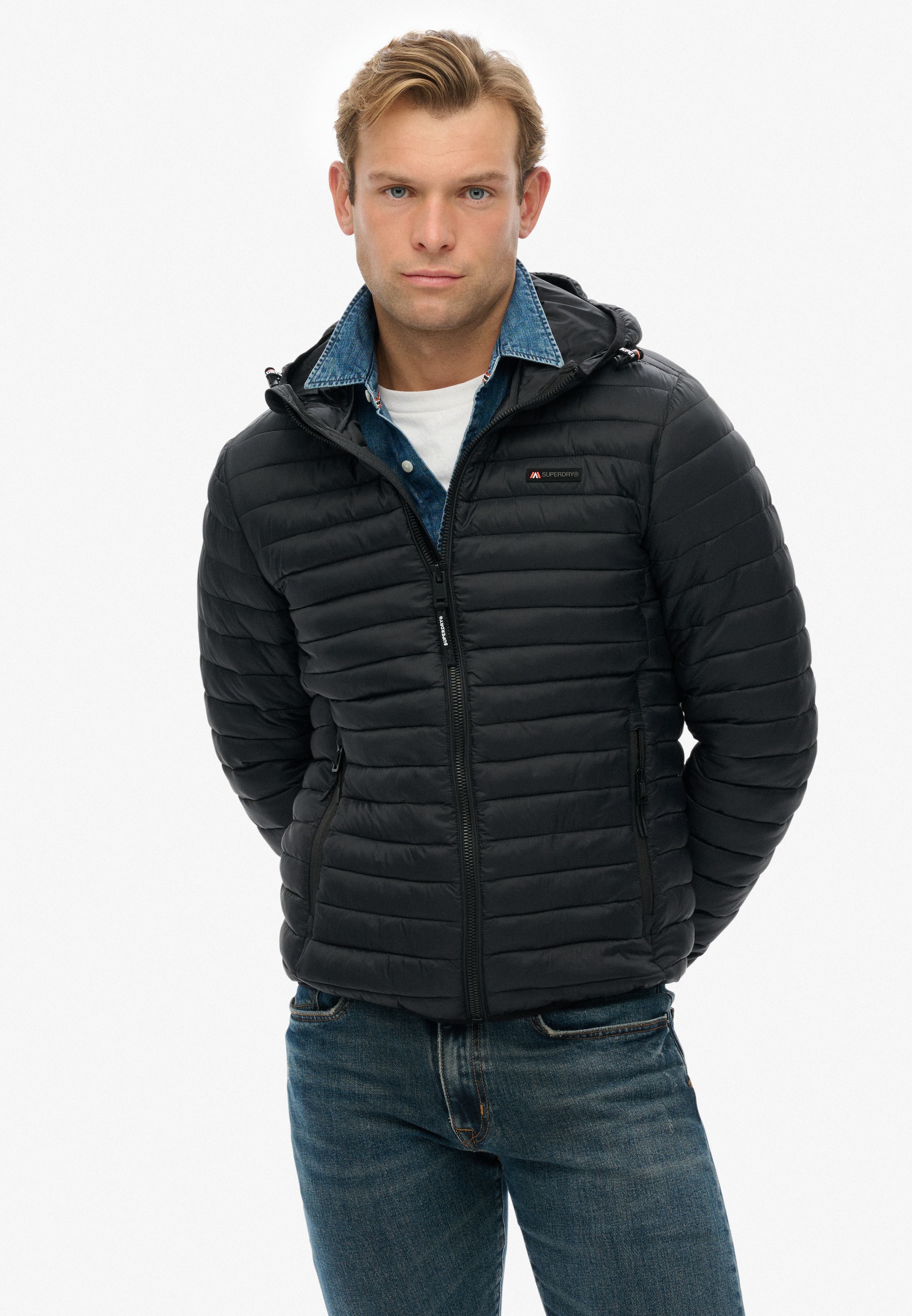 Superdry Steppjacke »HOODED FUJI LITE JACKET«