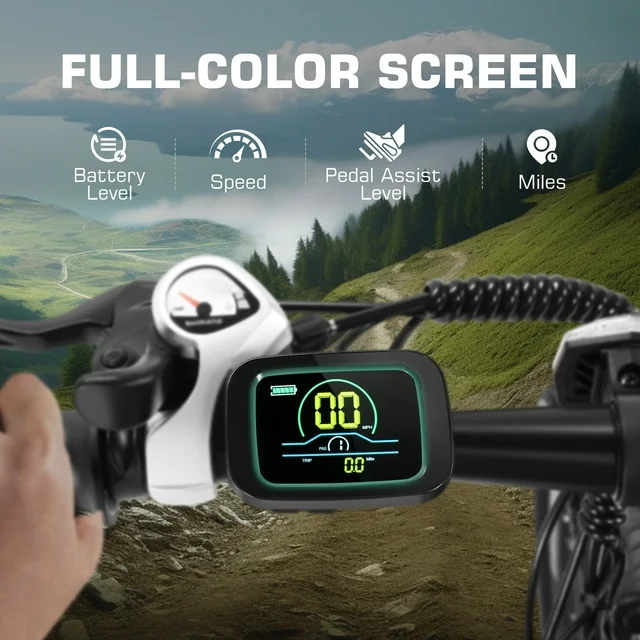 Funcid Electric Bike, Electric Bike for Adults 27.5