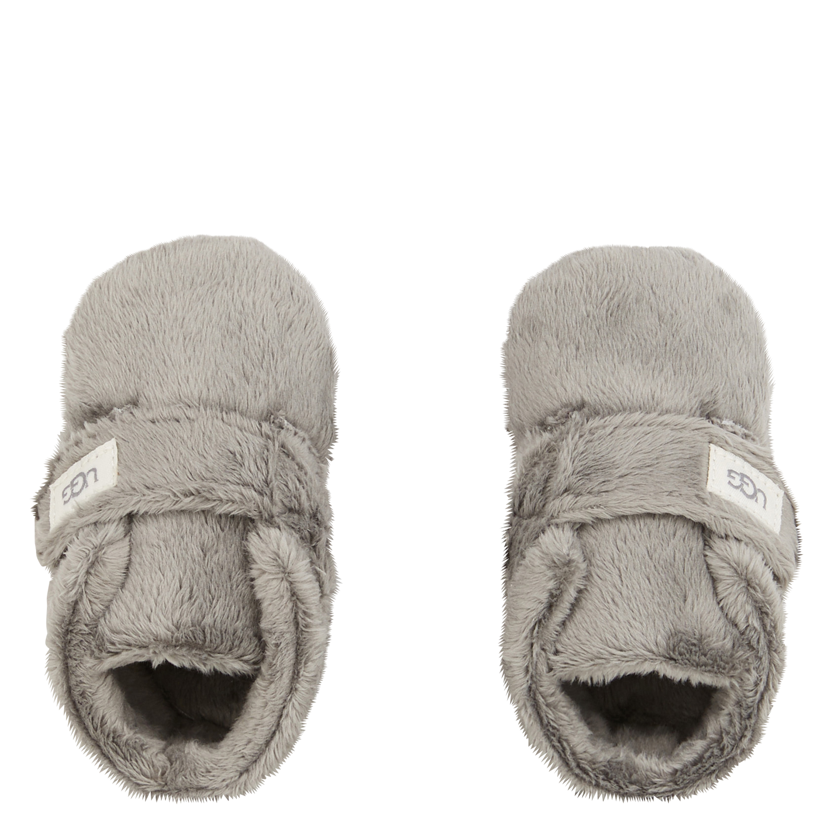 BIXBEE AND LOVEY - Chaussons fourrés à scratch | Gris