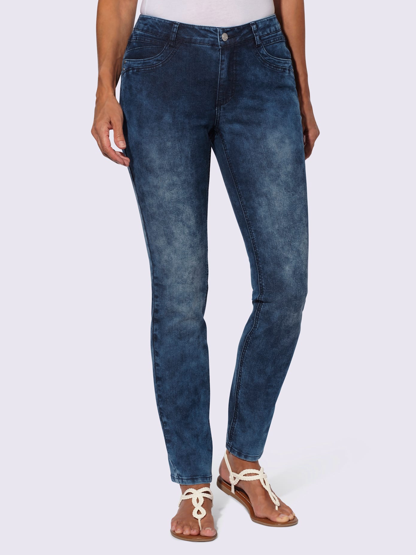 Jean coton extensible confortable