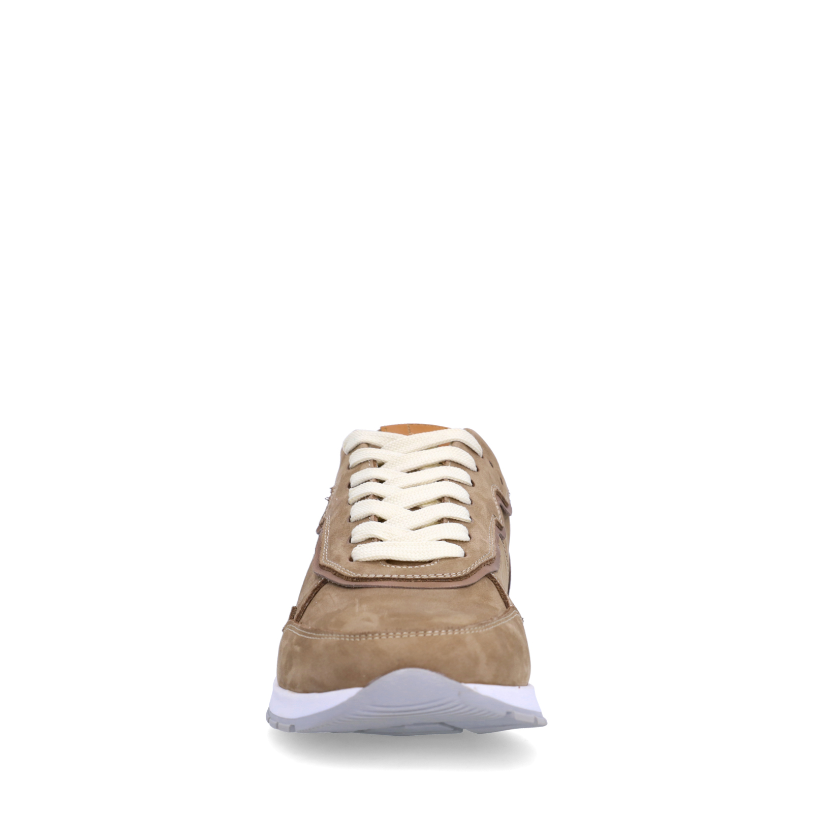 Beige nubuck sneakers