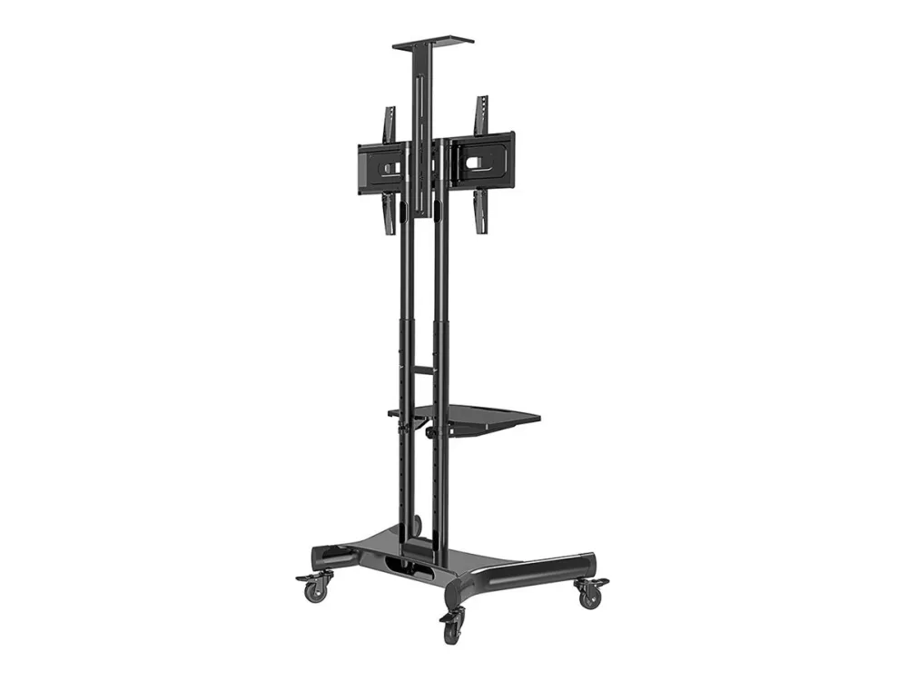Neomounts NM-M1700 - Vogn med hjul - for LCD display - sort - skærmstørrelse: 32