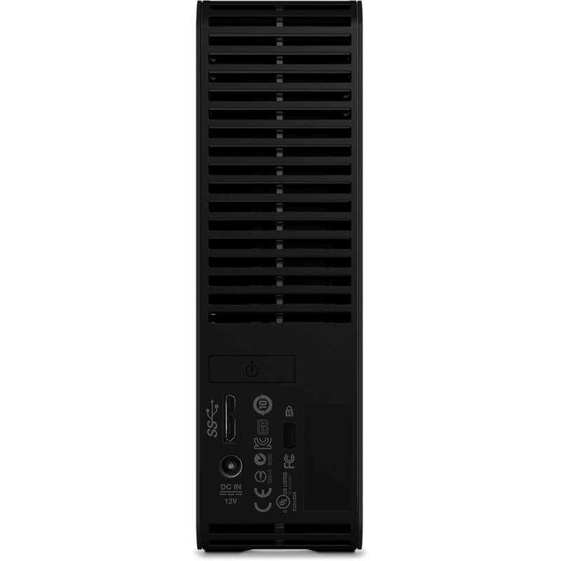 Western Digital Elements WDBWLG0180HBK-EESN disque dur externe 18 To 2.0/3.2 Gen 1 (3.1 Gen 1) Noir
