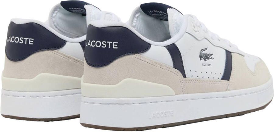 Lacoste T-Clip Set 225 1 sneakers wit donkerblauw ecru
