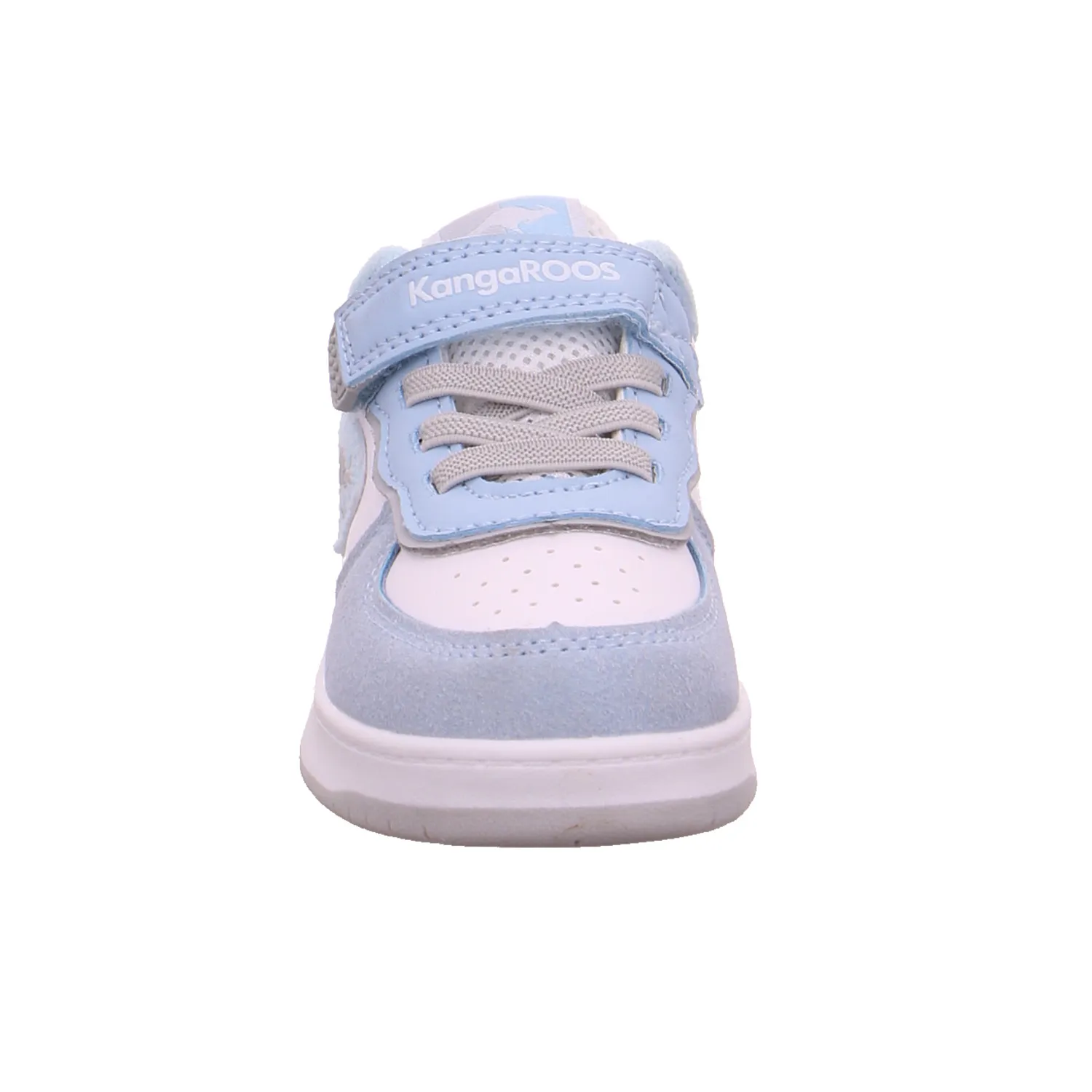 KANGAROOS Baby-Sport-Bottine Hellblau Lederimitat  Sneaker