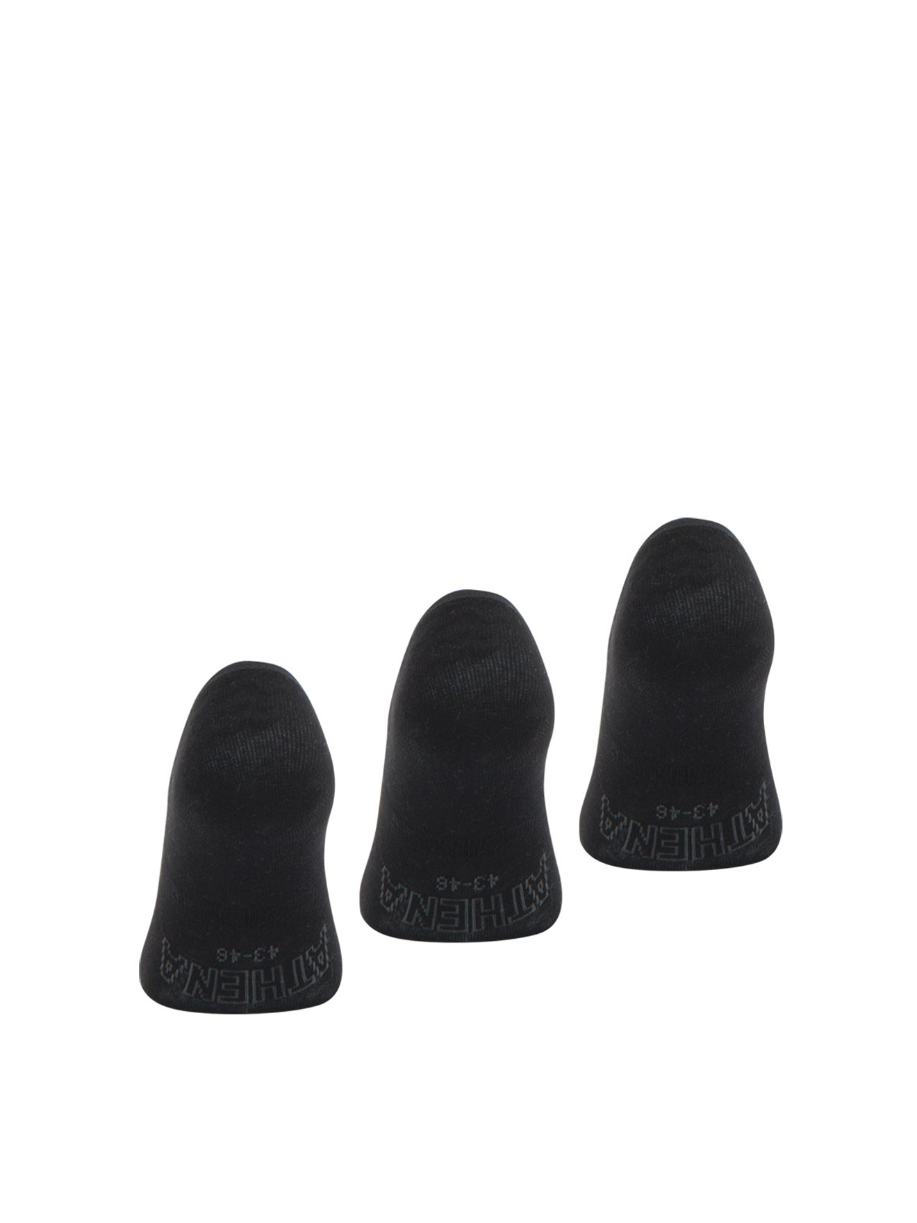 3 paires de chaussettes invisibles