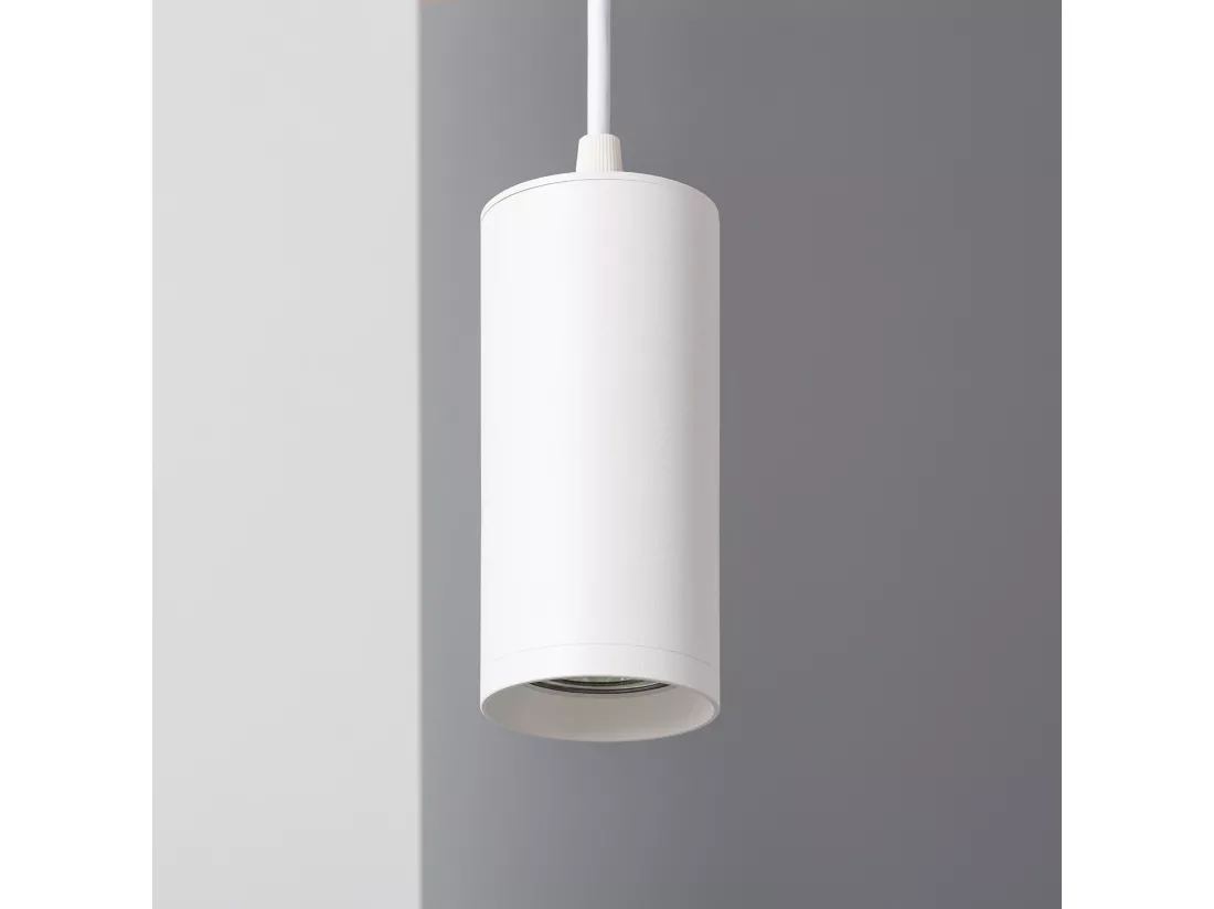 Suspension Métal Quartz Blanc
