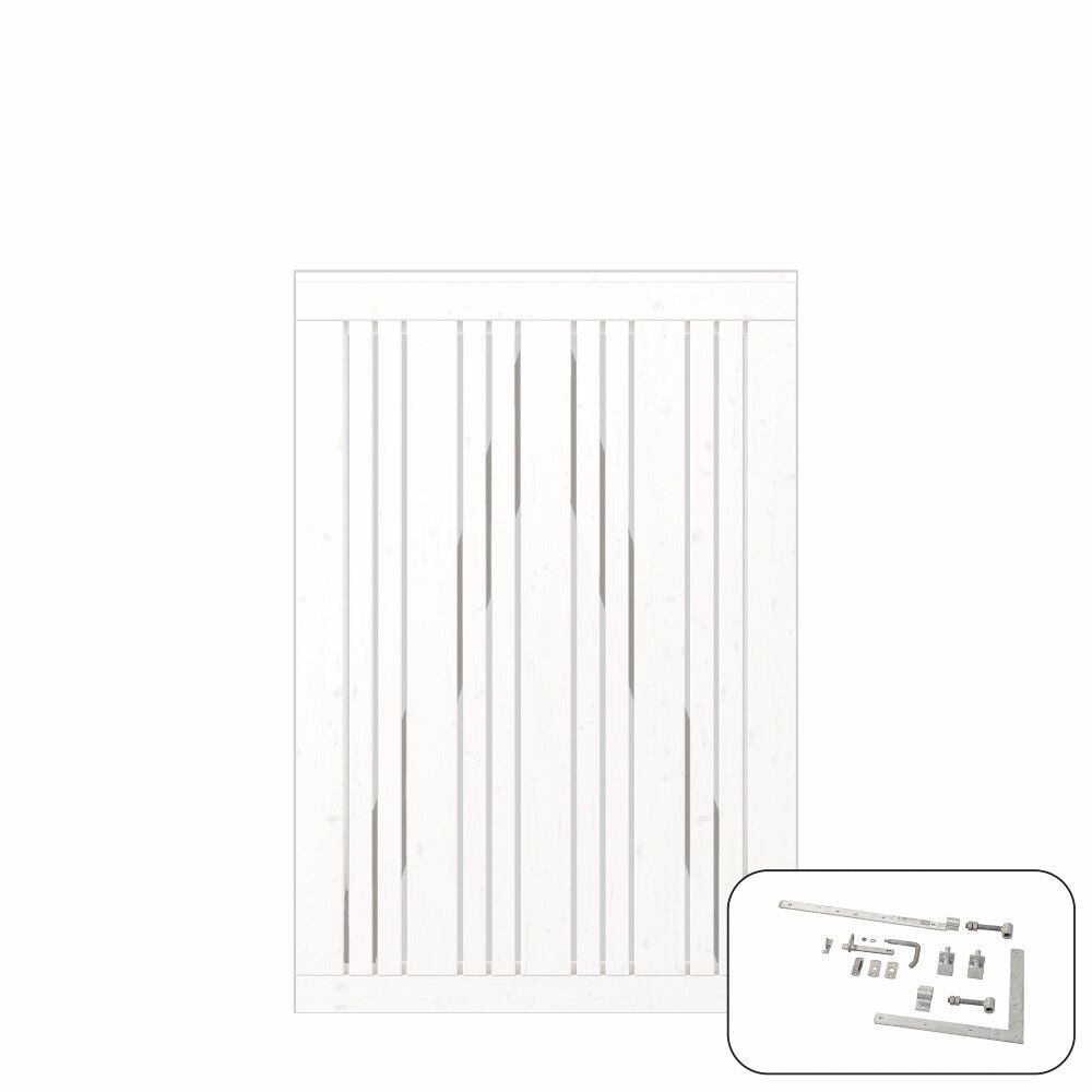 PORT PLUS TANGENT 95X140CM HVIT