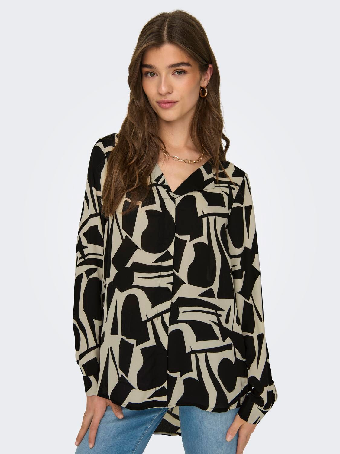ONLTIANA Hemd Black