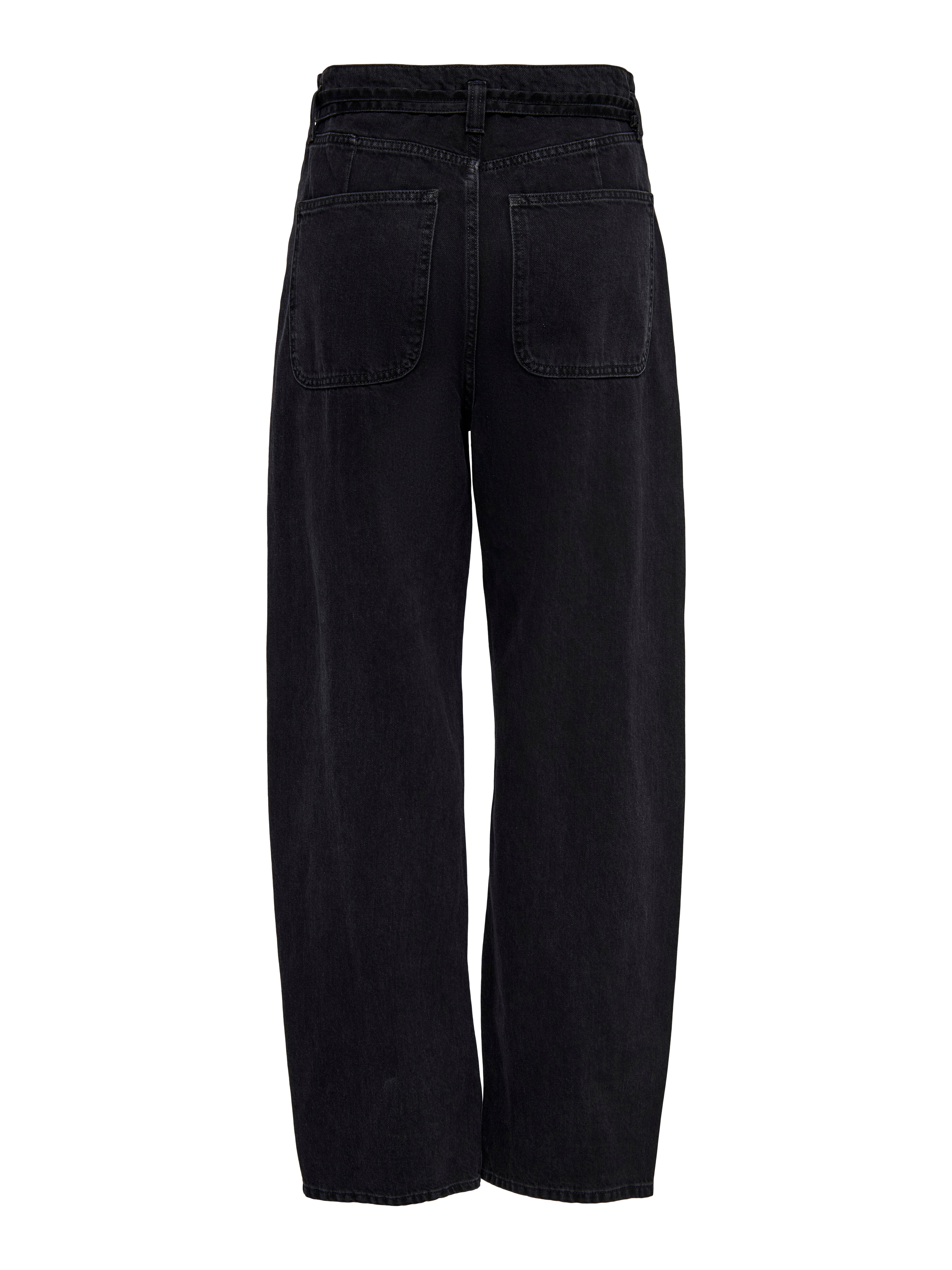 ONLHELEN Hohe Taille Weiter Beinschnitt Jeans Washed Black