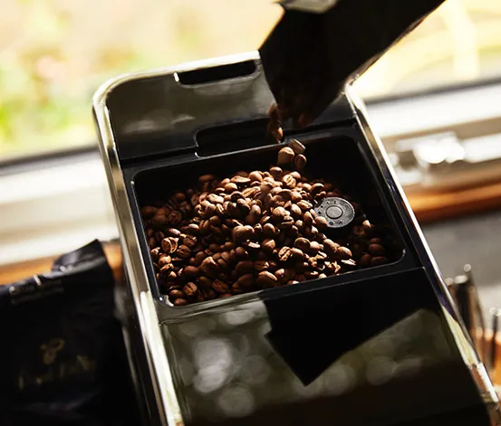 »Esperto Caffè« Tchibo Kaffeevollautomat, Silber