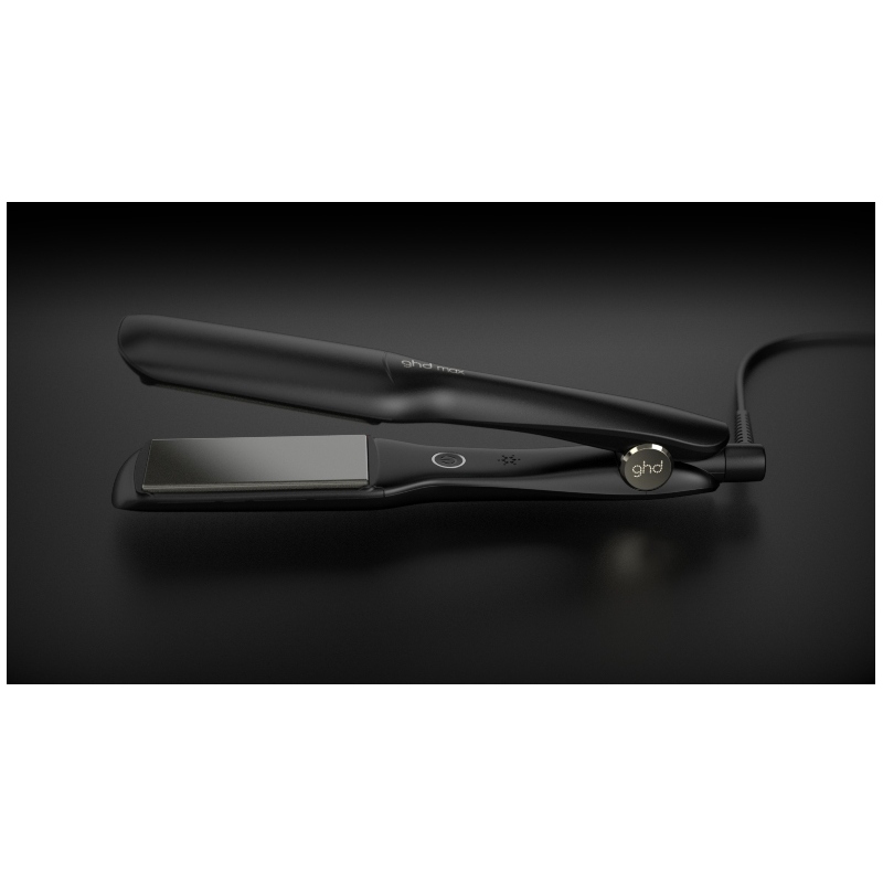 ghd Max Wide Plate Hair Straightener - Black