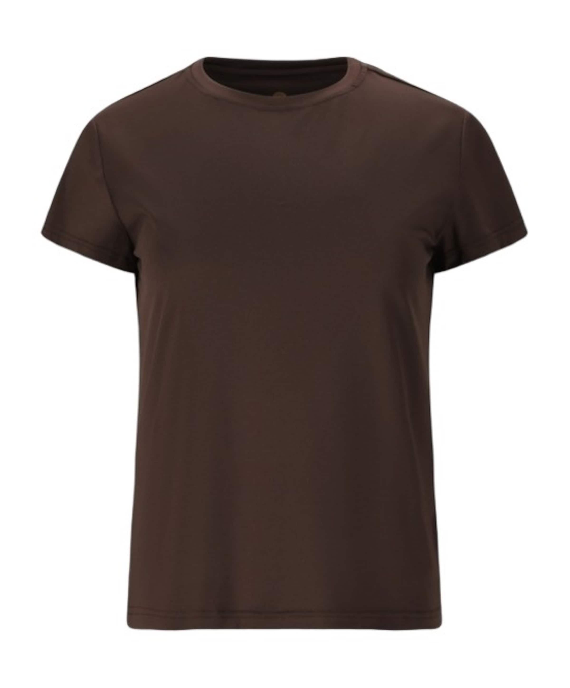 Athlecia Dames t-shirt bruin
