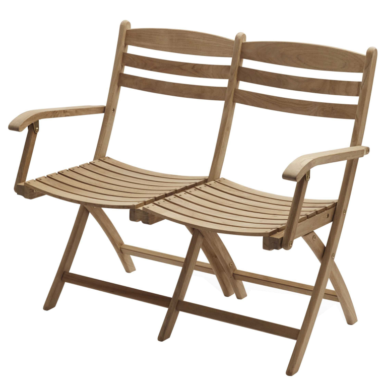 Fritz Hansen Selandia 2-zits tuinstoel