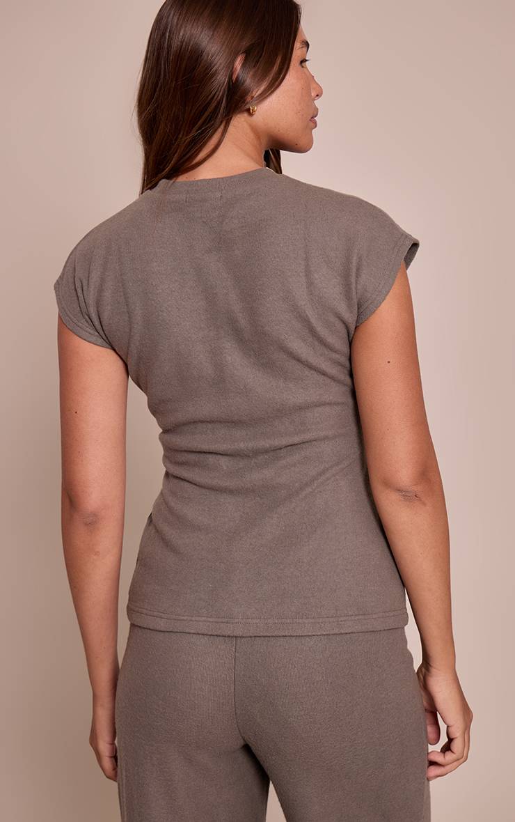 Charbon Haut À Taille Cintrée Toucher Doux