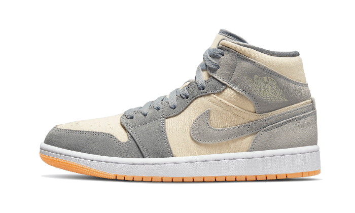 Air Jordan 1 Mid Coconut Milk Particle Grey - 48h Delivery