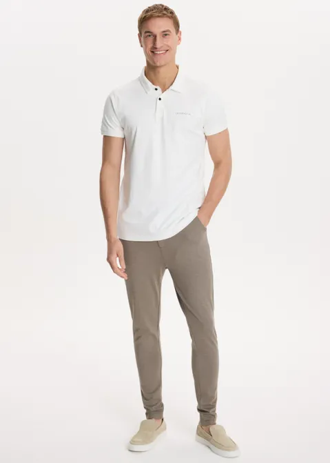 Punta pantalon skinny fit bruin (BRN.MEL)