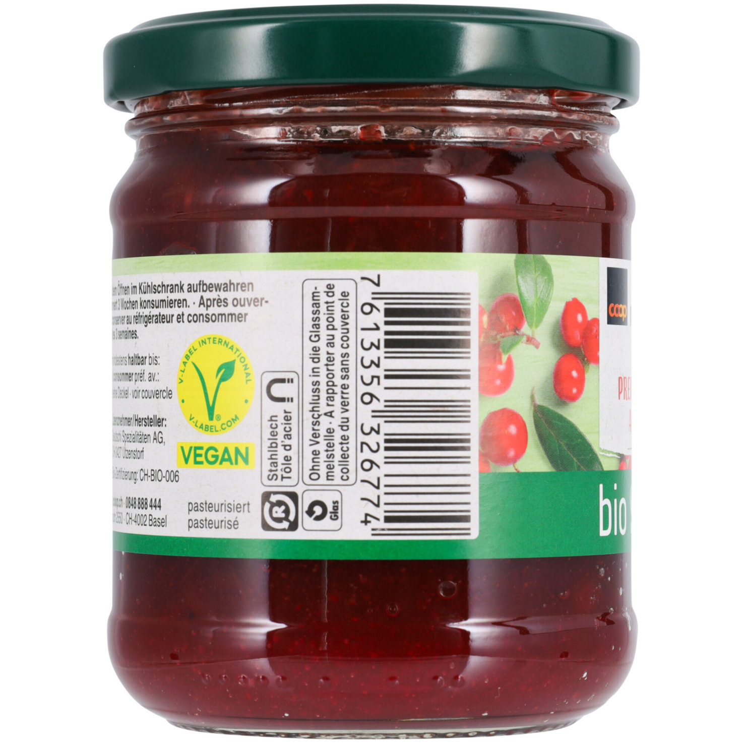 Naturaplan Bio Preiselbeeren eingekocht