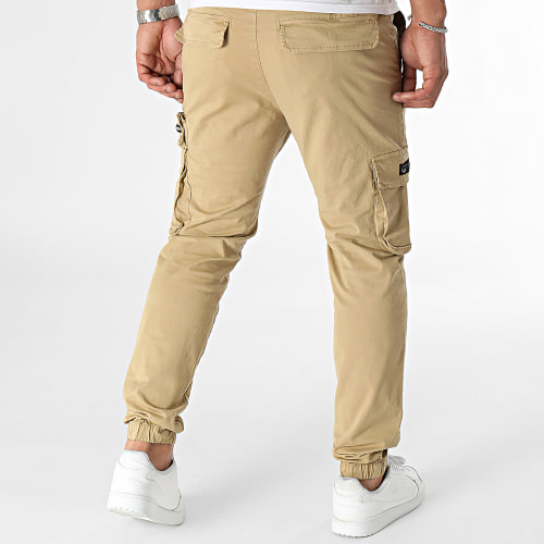 Pantalon Cargo Beige