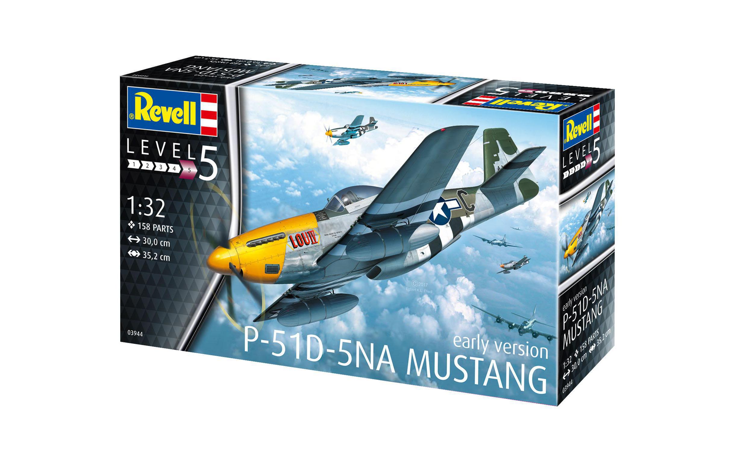 Bausatz P-51D Mustang 1:32Kunststoff Modellbausatz