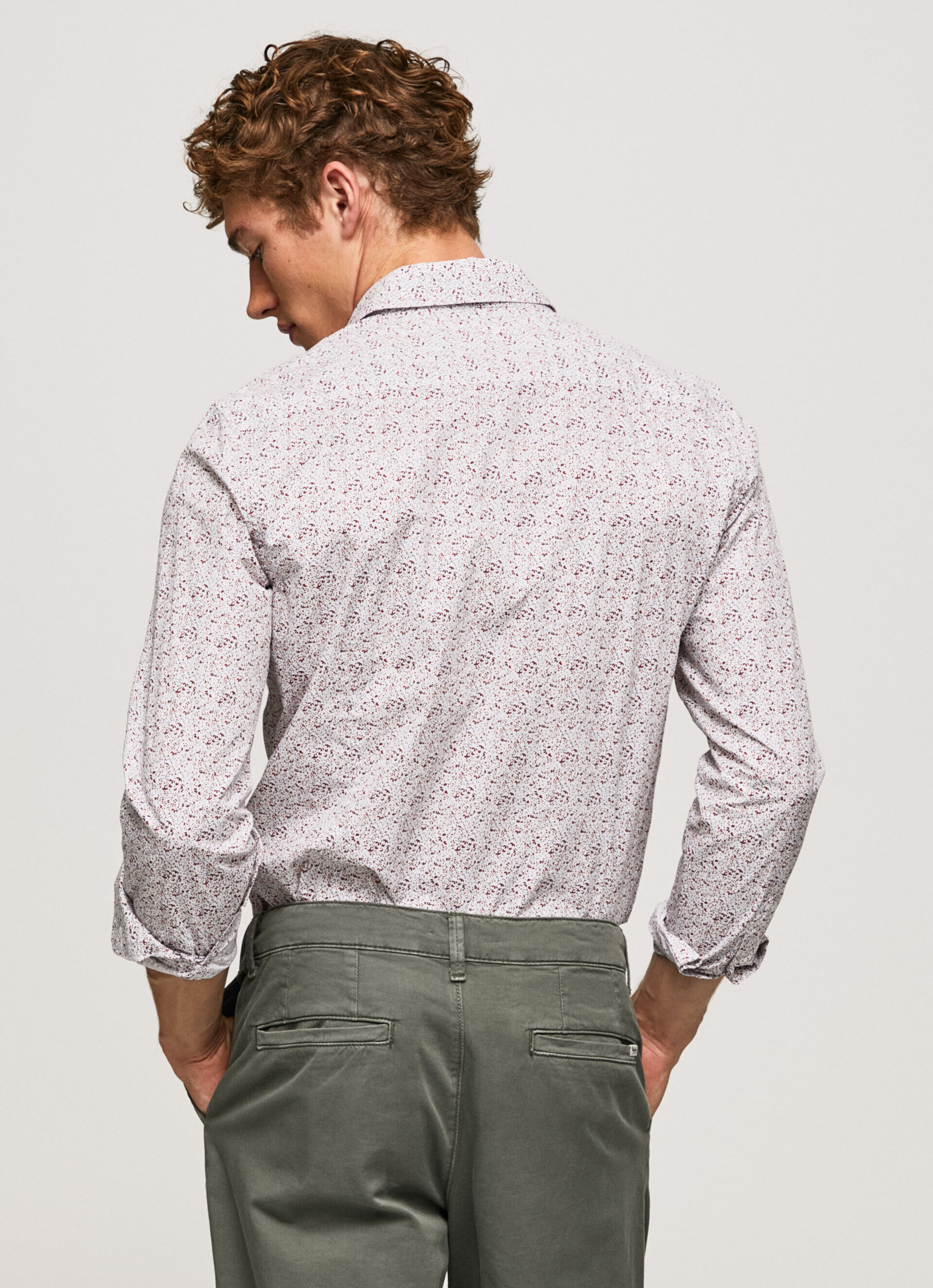 Camisa Lenora Fit Slim Popeline - branca